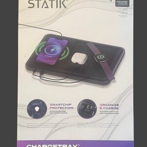 Wireless Charging Station - Black